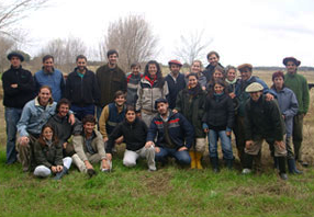 Con alumnos de veterinaria UBA 2010 (Doc. Dra. Susana Gil)